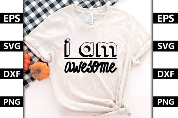 Autism Quote SVG Design: I Am Awesome Review