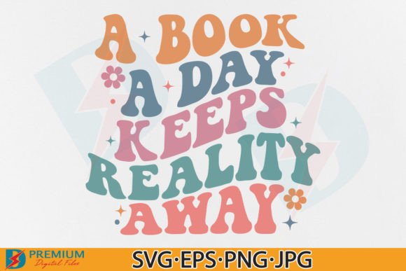 Book Quote SVG, Reading Retro Book Lover Review