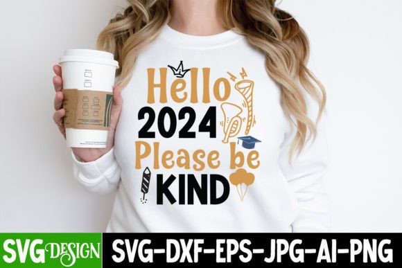 Review: Hello 2024 Be Kind SVG for Embroidery