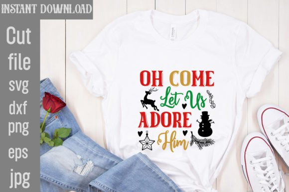 Review: Oh Come Let Us Adore Him SVG Cut File
