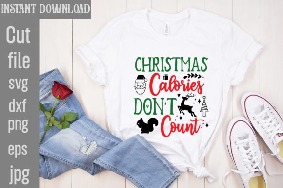 Reviewing Christmas Calories Don’t Count SVG for Embroidery