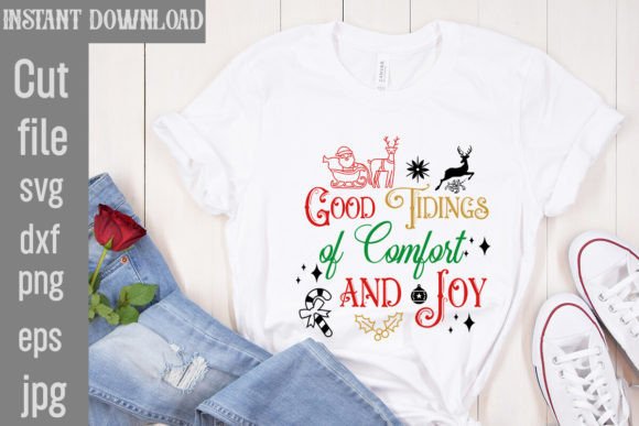 Reviewing Good Tidings of Comfort and Joy SVG for Embroidery