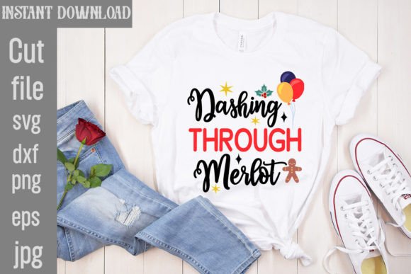 Reviewing the Dashing Through Merlot SVG Cut File