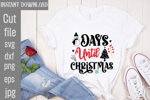 Reviewing the Days Until Christmas SVG Cut File