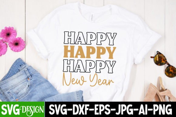 Reviewing the Happy New Year SVG Cut File for Embroidery