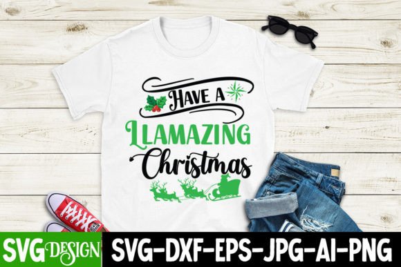 Reviewing the Have a Llamazing Christmas SVG Cut File