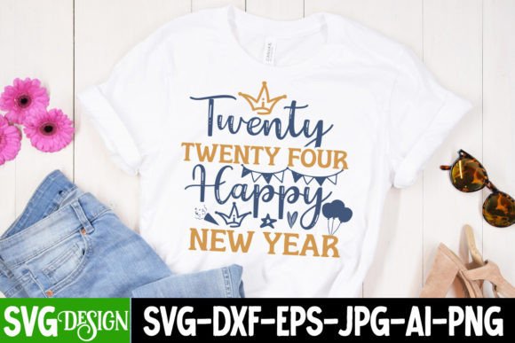 Reviewing the Twenty Twenty Four Happy New Year SVG for Embroidery