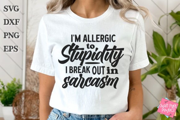 Sarcasm Quote Svg, Attitude Saying Svg Review