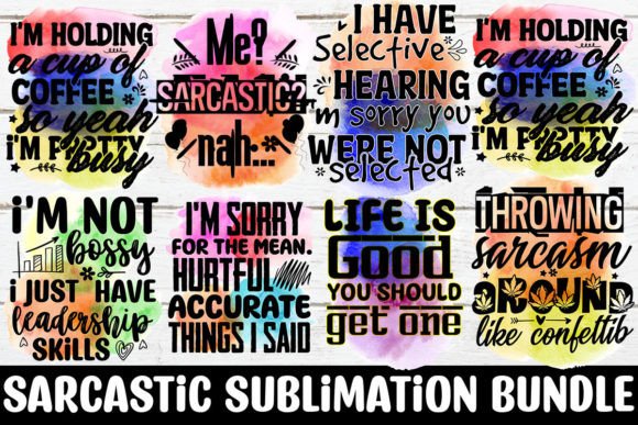 Sarcastic Sublimation Bundle: A Designer Review